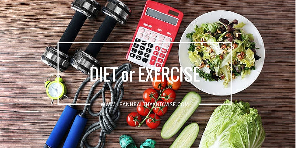 diet or exercise for weight loss