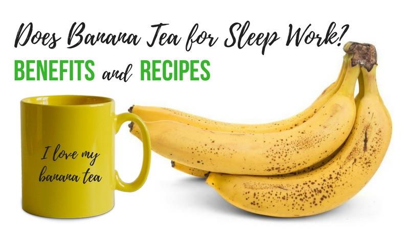 banana tea for sleep insomnia